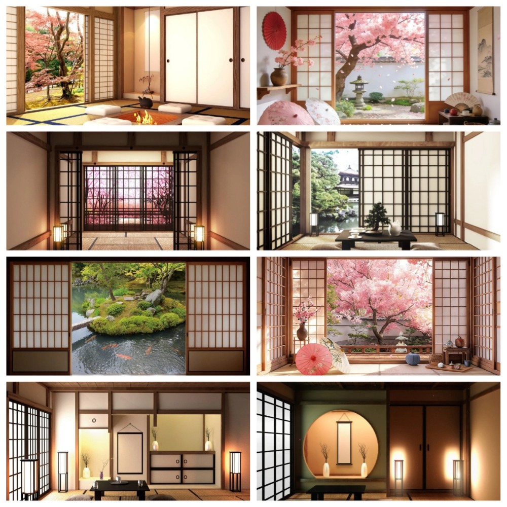 Photography Zen - Фон для фотостудии в японском стиле