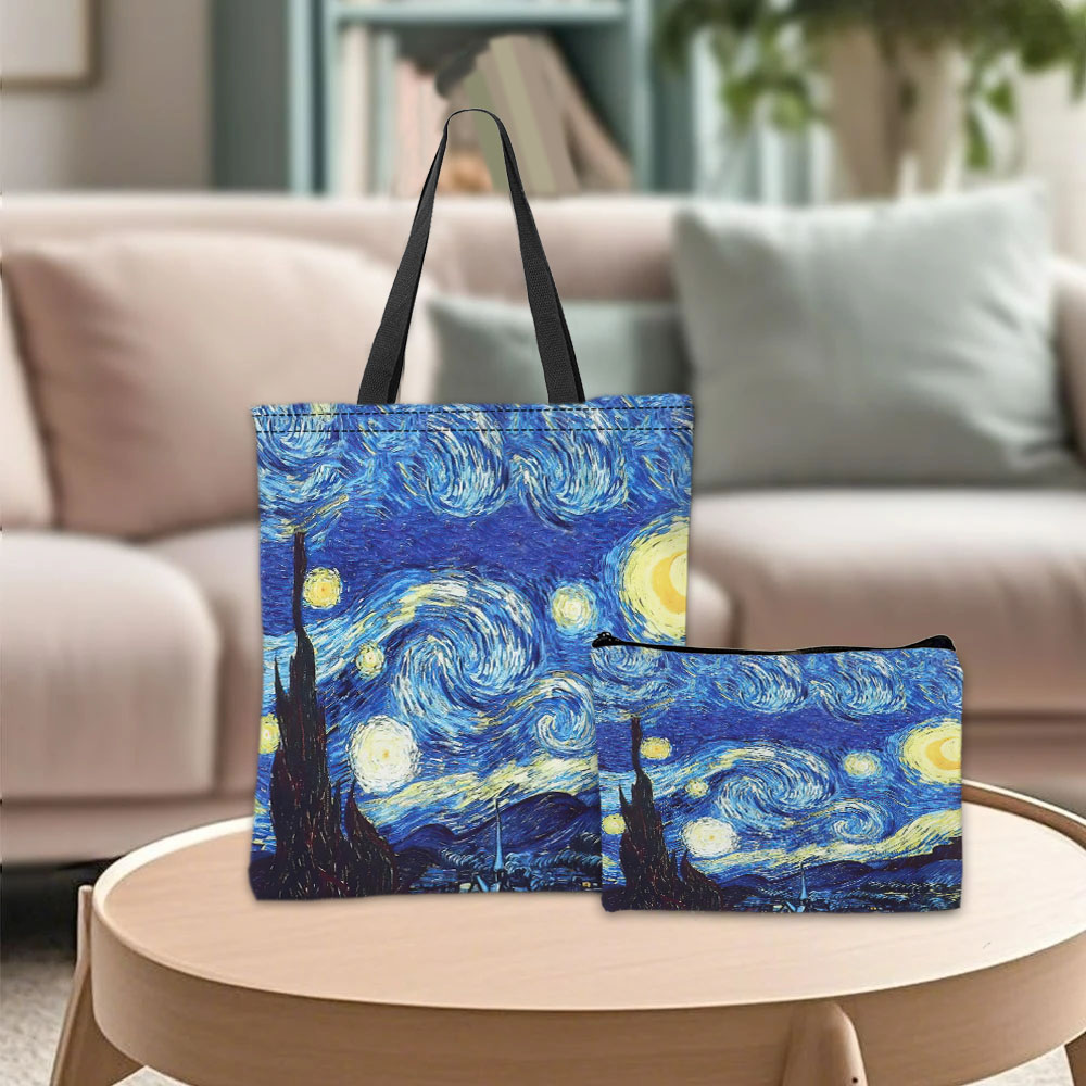 Photography By - Сумка-тоут серии Van Gogh, косметичка, картина