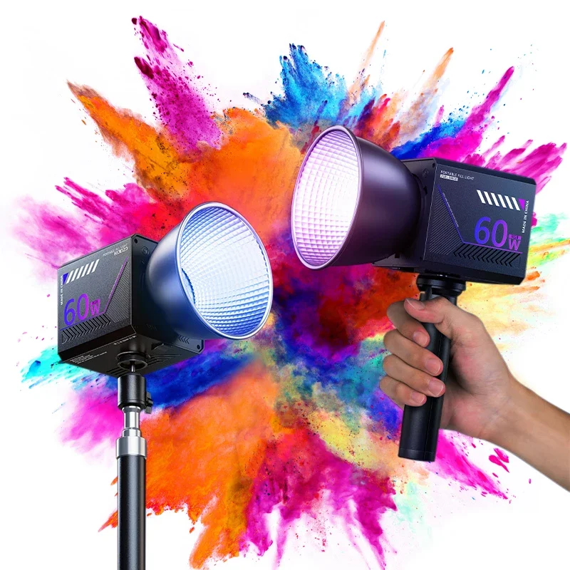 Strobe Light Studio - RGB видео светильник портативный светодиодный светильник