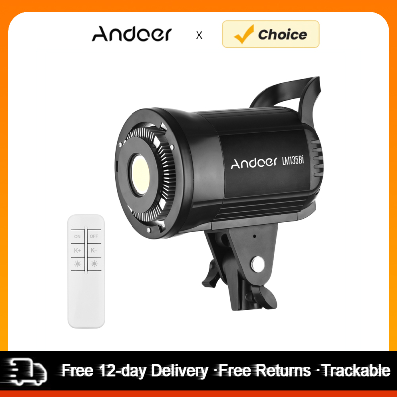 Strobe Light Studio - Andoer LM135Bi Портативный светодиодный заполняющий светильник