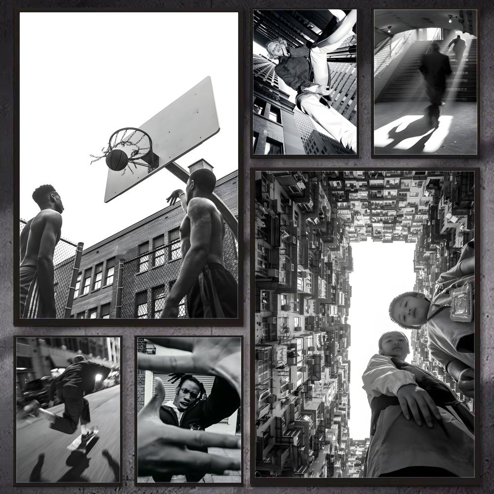 Photography Urban - Хуманистический постер с уличной фотографией, настенное