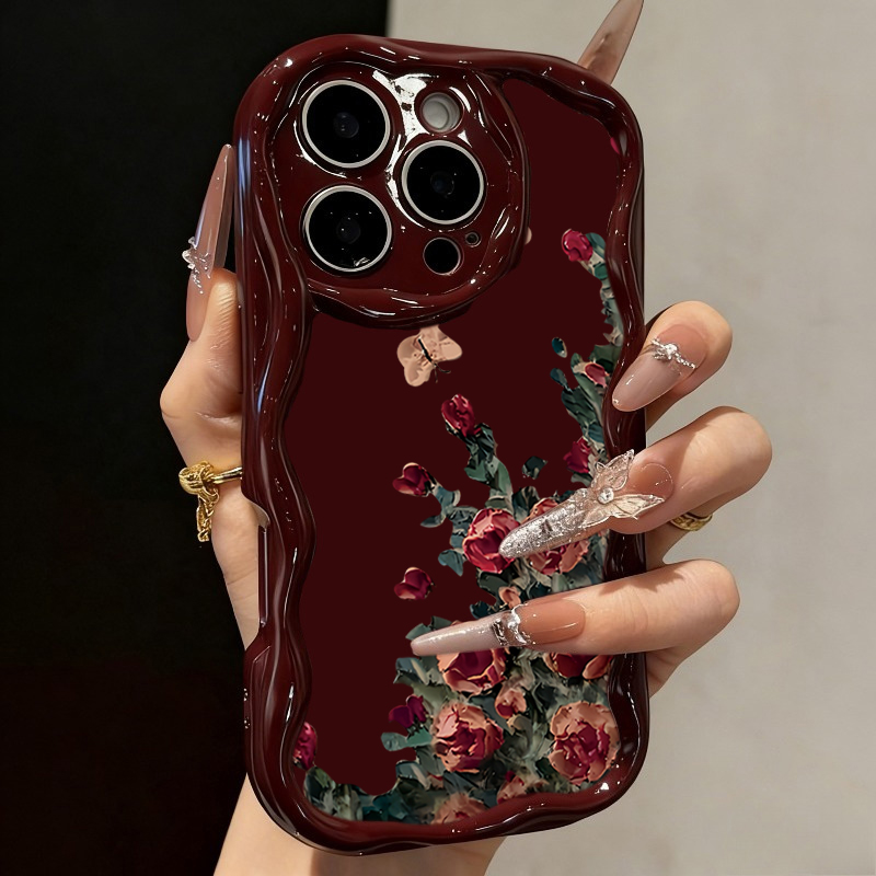 Photography By - Ретро-чехол для телефона с цветочным узором