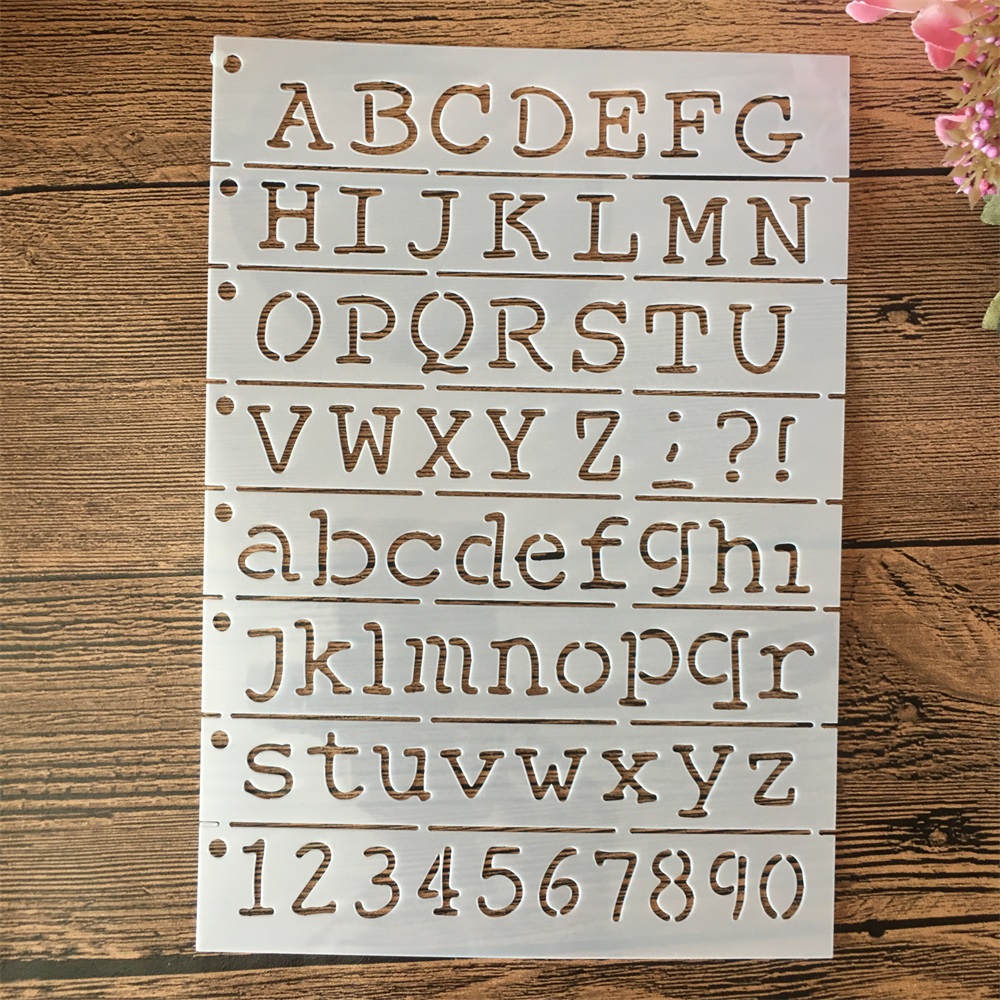 A5 21 см буквы алфавита многос – обзор и цена Photography Font