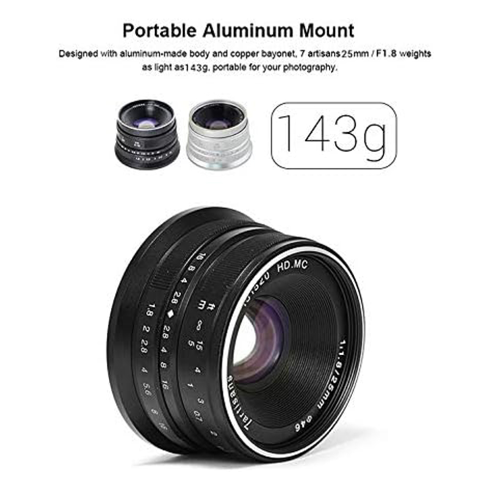 Объектив 7artisans APS-C 25 мм – обзор и цена Photography Trick
