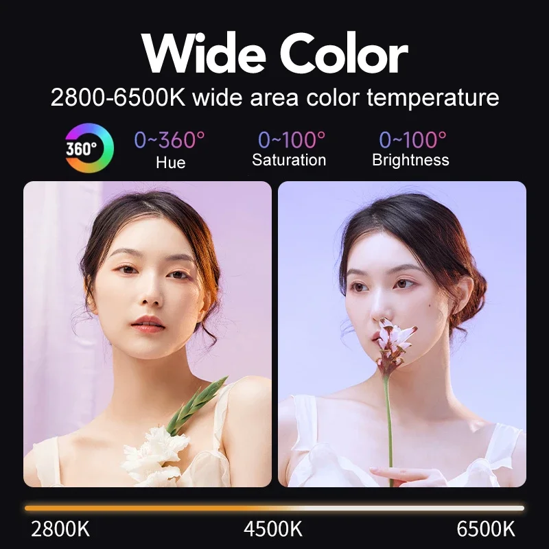 RGB видео светильник портативн – обзор и цена Strobe Light Studio