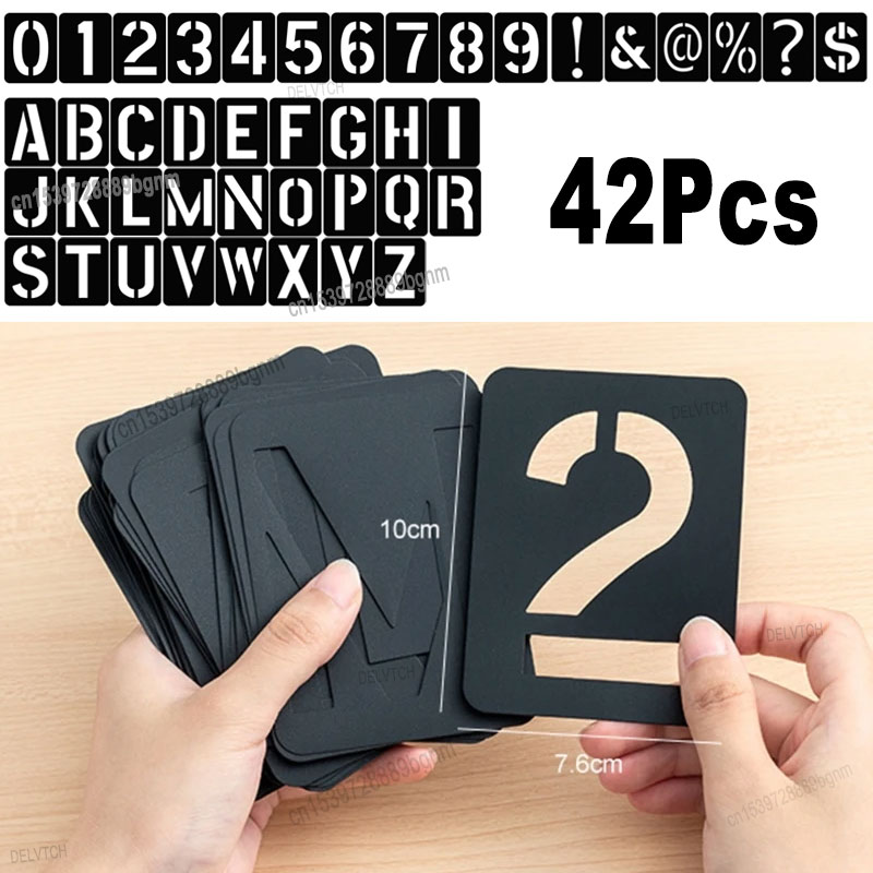 42 шт. набор многоразовых плас – обзор и цена Photography Font