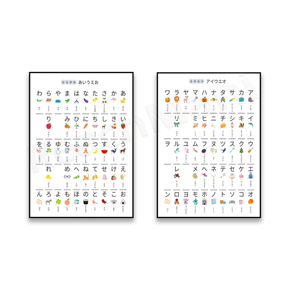 Японская схема Hiragana, табли – обзор и цена Photography Font