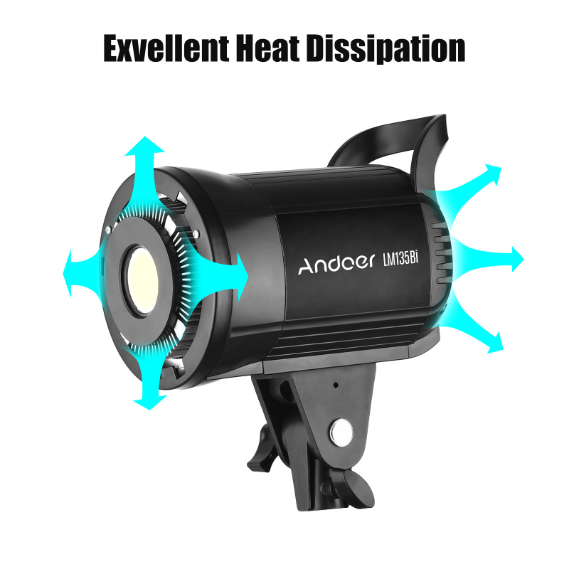 Andoer LM135Bi Портативный све – обзор и цена Strobe Light Studio