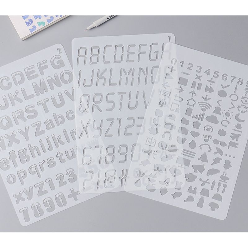 20 шт./набор, трафареты с букв – обзор и цена Photography Font