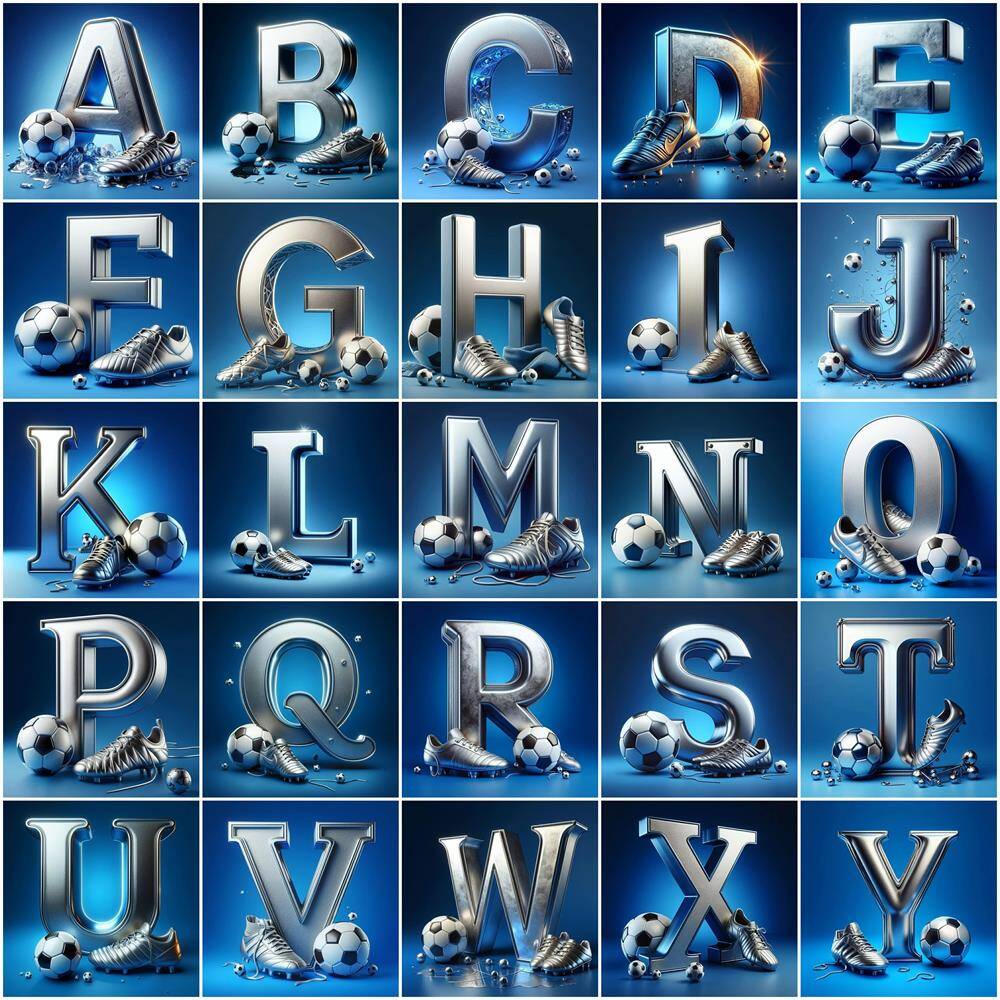 EverShine Diamond Mosaic Lette – обзор и цена Photography Font