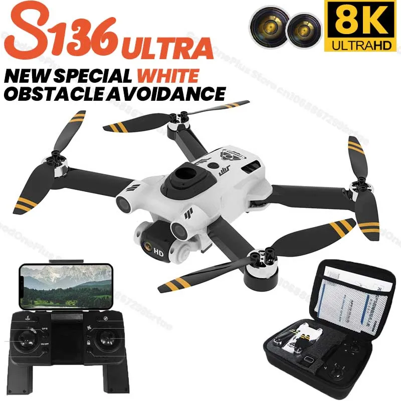 Дрон S136 Pro Ultra RC с двумя – обзор и цена Photography Drone